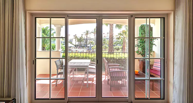 Double French Doors Interior Repair in North Fort Myers, FL