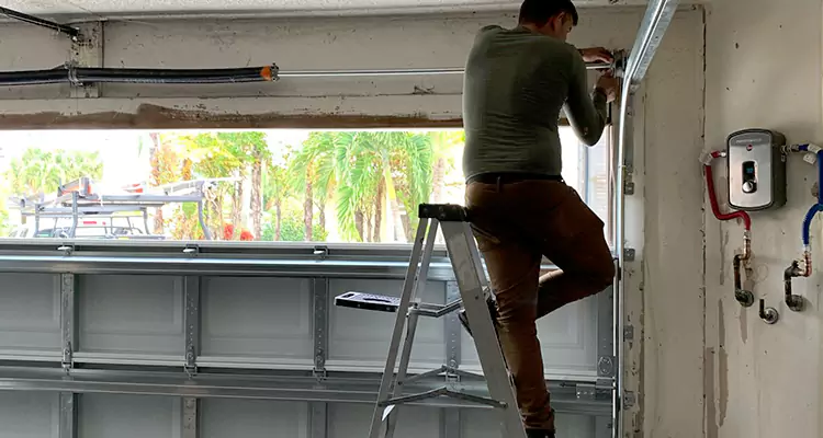 Garage Door Tension Spring Replacement in North Fort Myers, FL