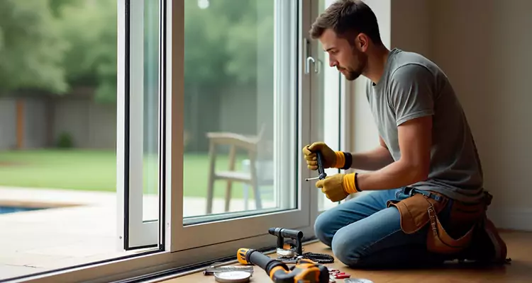 Squeaky Sliding Patio Doors in North Fort Myers, FL