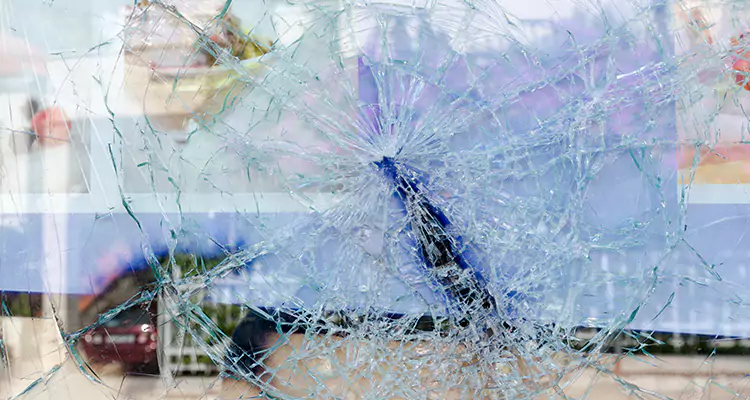Cracked Glass Balcony Door Repair in North Fort Myers, FL