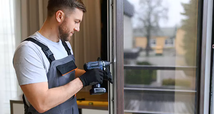 Sliding Screen Door Handle Repair in North Fort Myers, FL