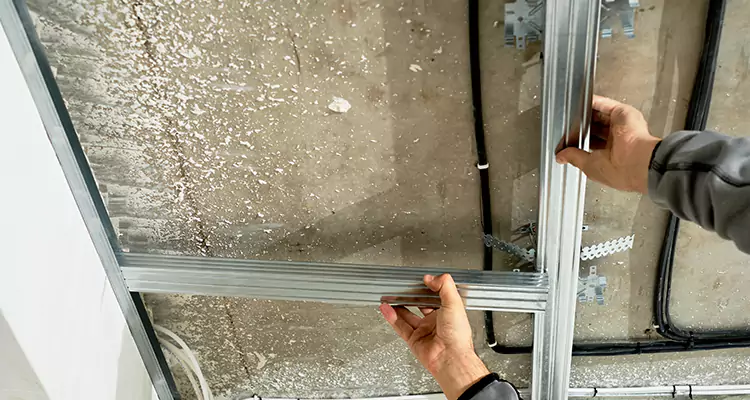 Front Door Aluminum Capping Repair in North Fort Myers, FL