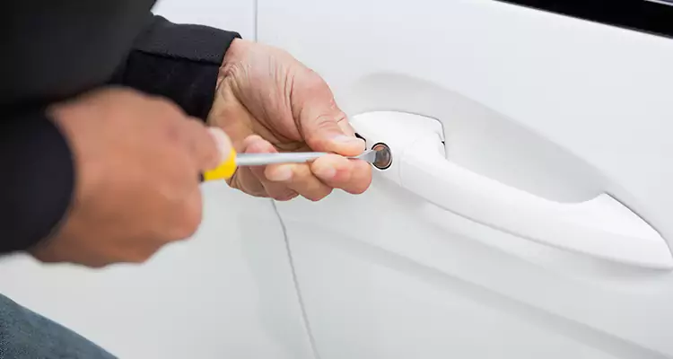 Door Knob Repair Plate in North Fort Myers, FL