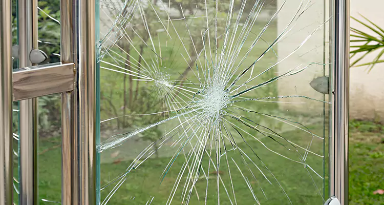 Frameless Glass Door Repair at Home in North Fort Myers, FL