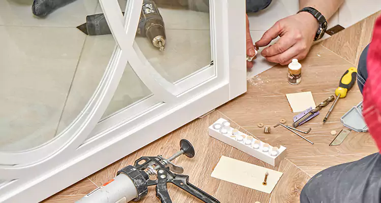 Interior Patio Door Casing Repair in North Fort Myers, FL